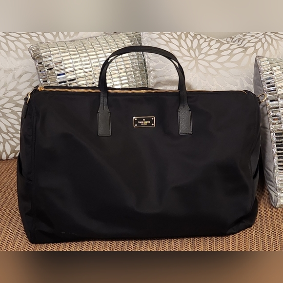 KATE SPADE Large Travel Bag in Black EUC SALE SALE SALE π€π€π€ - Picture 6 of 16